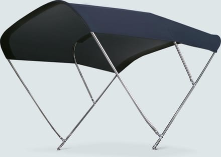 Tessilmare 3-boogs navy Biminitop type Biminox 230 x 145 x 230 cm