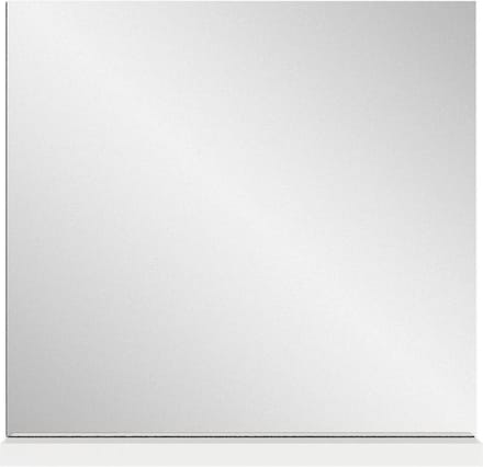 Shoelove spiegel 1 plank 60x59cm wit.