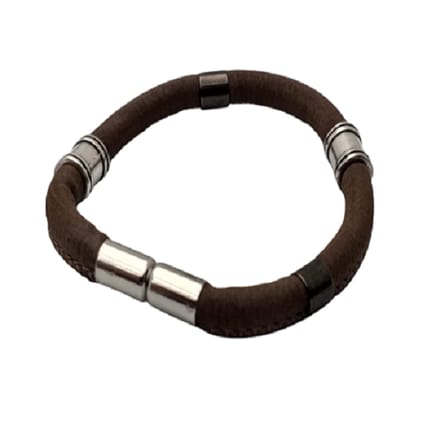 Magneetarmband-Teen Brown leather
