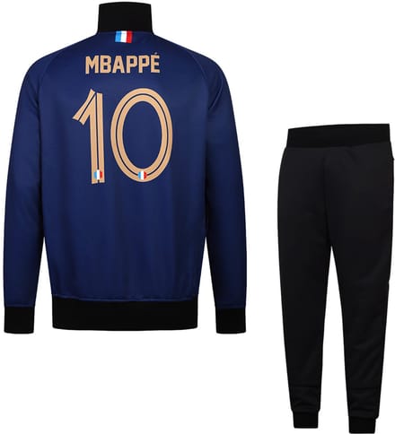Mbappe Frankrijk Trainingspak Thuis - Kind en Volwassenen-M