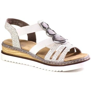 Sandalen met sleehak Rieker 679L480