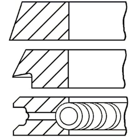 Goetze Engine Zuigerveren set GOETZE 08-701000-00