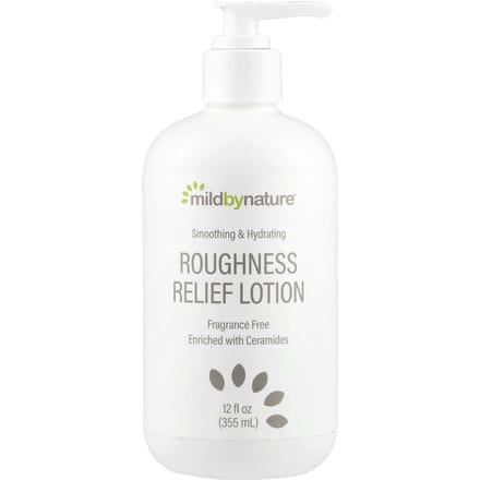 Mild By Nature, Roughness Relief Lotion, Fragrance Free, 355 ml (12 fl oz) white