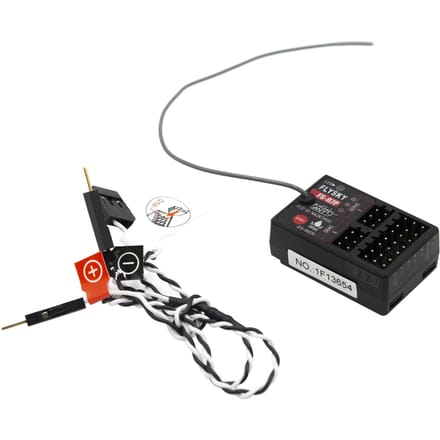 FLYSKY R7P 7CH Ontvanger 2.4G Protocol ANT 3.5-9V/DC Ontvanger voor FS-G7P RC Auto Boot Afstandsbediening receiver zwart