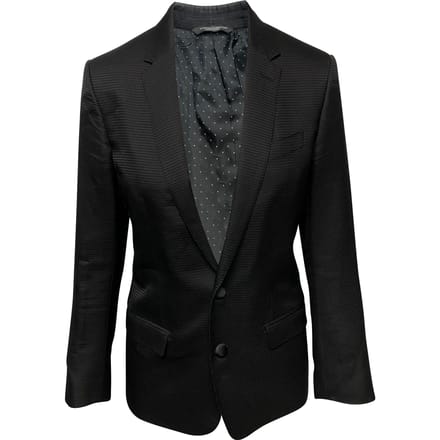 Dolce & Gabbana Op maat gemaakte Martinijack in zwarte wol