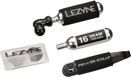 LEZYNE REPAIR KIT BLACK (REPAIR + PUMP + CO2)