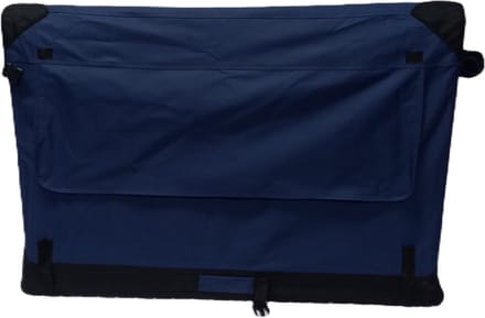 Chikko Quality Softbench - Opvouwbare Hondenbench - Navy Blauw - 4XL - 122x79x79 cm