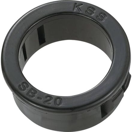 TRU COMPONENTS TC-SBR20203 Kabeldoorvoering Klem-Ø (max.) 15.9 mm Plaatdikte (max.) 3.2 mm Polyamide Zwart 100 stuk(s)