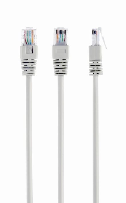 CablExpert PP12-7.5M - Netwerkkabel, UTP Cat5E, grijs