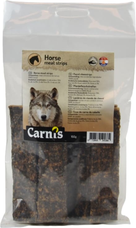 Carnis Paard Vleesstrips 150 g