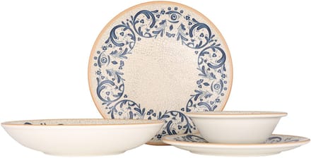 Bonna Serviesset (Large) - Viento - 24 delig - 6 persoons - Porselein