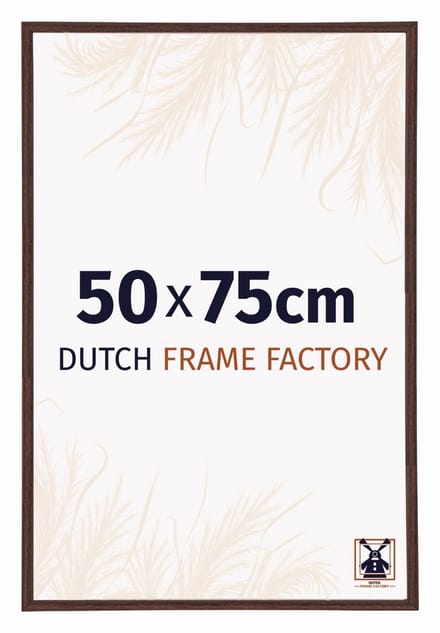 Fotolijst 50x75 cm - Kunststof - Bruin - Angers