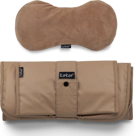 Package deal: Woller warmtekussen & Napper Verschoonmatje met luieretui - Coffee bruin