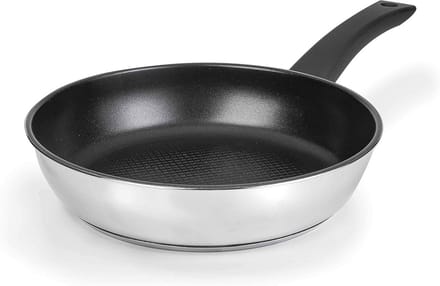 Drie-laags koekenpan 24 cm voor professioneel gebruik