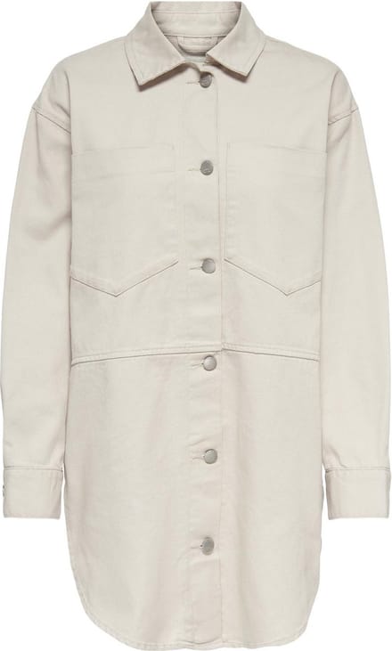 ONLY - ONLDREW CANVAS SHACKET CC OTW - Dames - Blouses