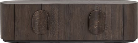 Tower Living - Allure tv-meubel - 180 cm - donkerbruin