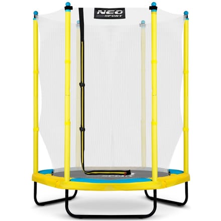 Kindertrampoline 140 cm - 4,5ft - geel groen