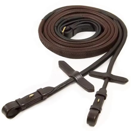 Geleide riemen van rubber voor paarden Schockemöehle