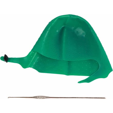 Chapeau de coloration et de mise en valeur des cheveux en silicone réutilisable, outil de teinture des cheveux pour salon de beauté, vert vert