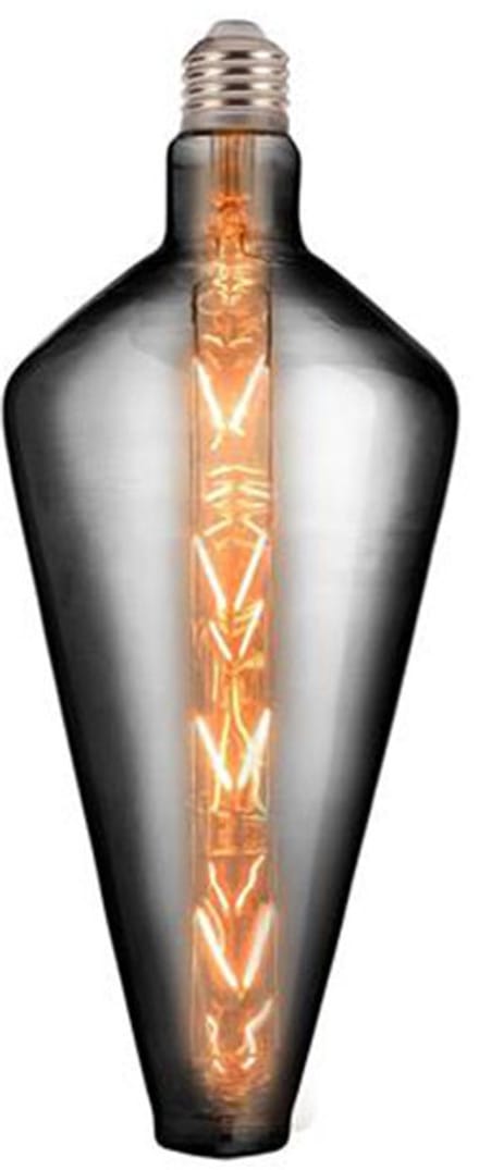 LED Lamp - Design - Panaro - E27 Fitting - Titanium - 8W - Warm Wit 2400K