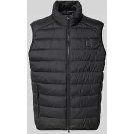 Bodywarmer met opstaande kraag