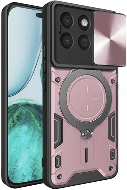 Hoesje geschikt voor HONOR X8c - Techsuit CamGuard Pro Back Cover - Roségoud