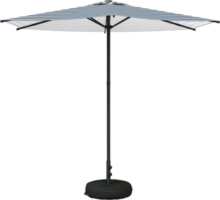 vidaXL - Tuinparasol - met - voet - Rechthoekig - 2,7 - x - 2,7 - m - Polyester