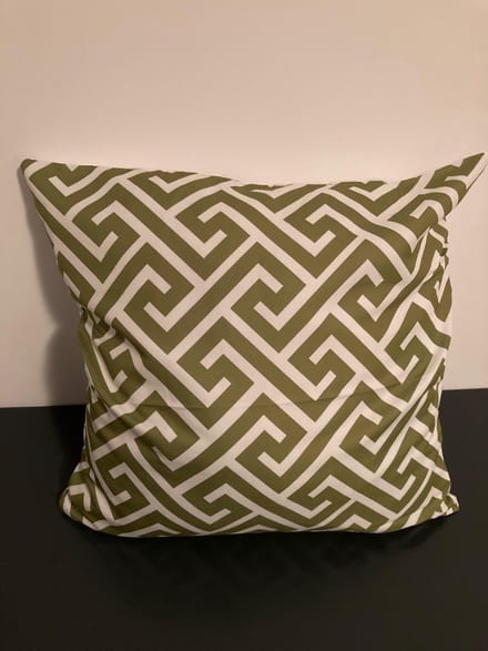 Nordic Geometry Collection Kussenhoes – Olive Green Edition - 45x45 cm