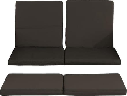 CLP Set van 3 kussenslopen Sofa Ancona antraciet