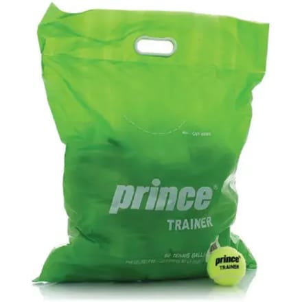 Zak van 60 tennisballen Prince Trainer