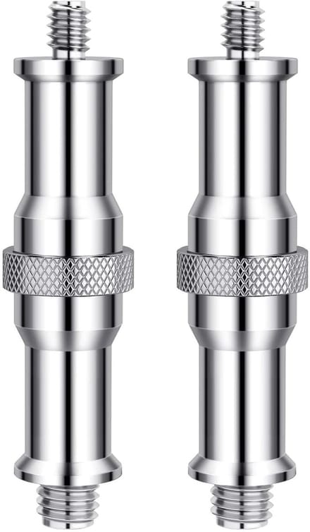 Set van 2 Draadstands voor Statief, Adapter Pin Plug, Tapbouten en Lichtstatief Accessoires, Camera Statief Houder en Schroef Adapter