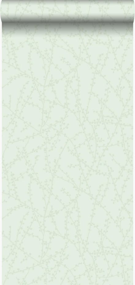 Origin Wallcoverings behang bloesemtak mintgroen - 53 cm x 10.05 m - 345735