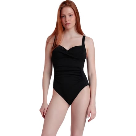 Badpak Admas Eendelig zwempak met balconette-drape Malibu Spirit