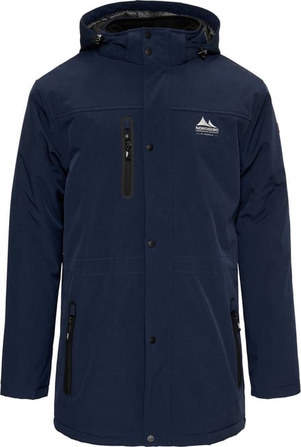 Nordberg ANDRE - Lange Winterjas - Heren - Navy - Maat M
