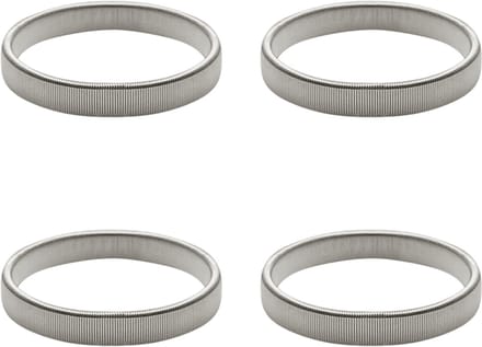 Purepeak Mouwophouders Set 4 Stuks - Zilver - Dames - Heren - Elastisch