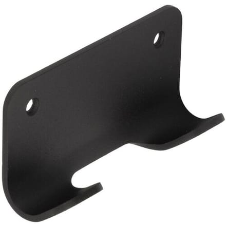 Megabad Profi Collection Living Black Towel Hook Double MB5181309SL