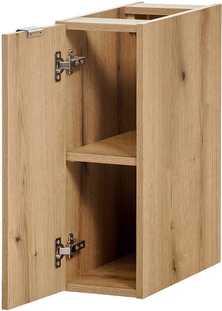 Badkamerkast Newport 59,5x20,4x40 cm eikenkleurig [en.casa]