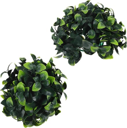 Kunstgras Bal - Vormsnoei Decoratie - Tuin Aankleden - Realistisch Design - 25 cm Diameter - Groen