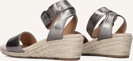 Omoda 0577-2 Espadrilles - Zomer Schoenen - Dames - Zilver - Maat 38