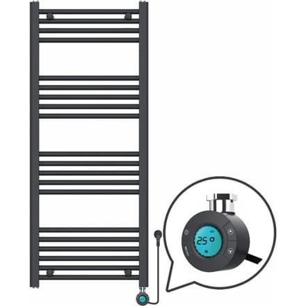 Vtw Living handdoekradiator elektrisch 1200 500 mm mat 500 watt
