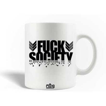 Mug - Mr Robot - Noir - Céramique - 30cl - Compatible lave-vaisselle