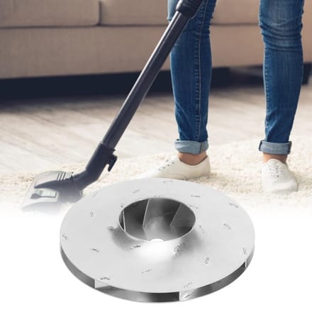 Huishoudelijk Aluminium Stofzuigermotor Roterend Ventilatorblad Vervangingsaccessoire gray