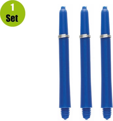 Winmau Dart Shafts Nylon - Blauw - Medium - (1 Set)