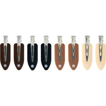 brushworks Nude No Crease Hair Clips 8 st
