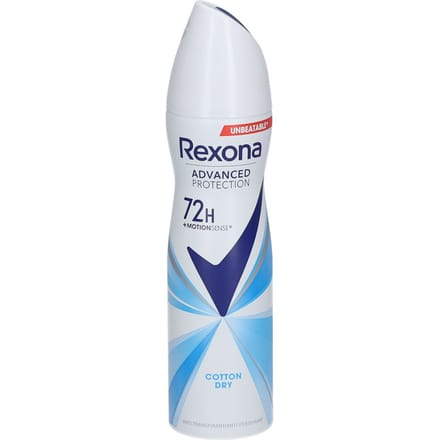 Rexona Advanced Protection Cotton Dry Anti-Perspirant Deodorant Spray 72h 150