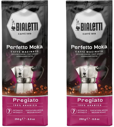 Bialetti Milano gemalen koffie - 2 x 250 gram