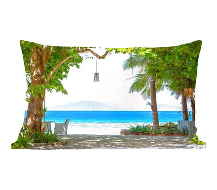 Sierkussens - Kussentjes Woonkamer - 50x30 cm - Tropisch - Strand - Zee