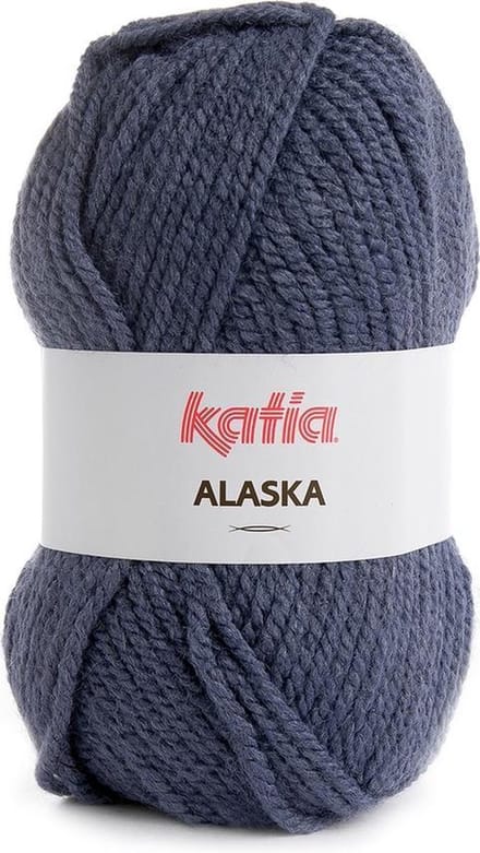 Katia Alaska - 26 jeansblauw - Acryl Garen