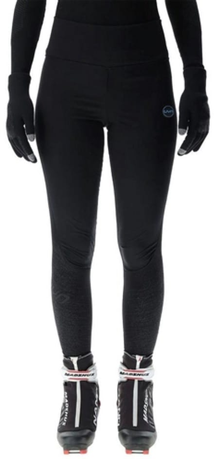 Skibroek UYN Women Cross Country Skiing Wind Long Black Cloud-S