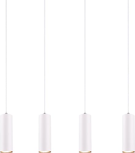 TRIO MARLEY - Hanglamp - Wit - excl. 4x GU10 3W - Aanpasbaar in de hoogte